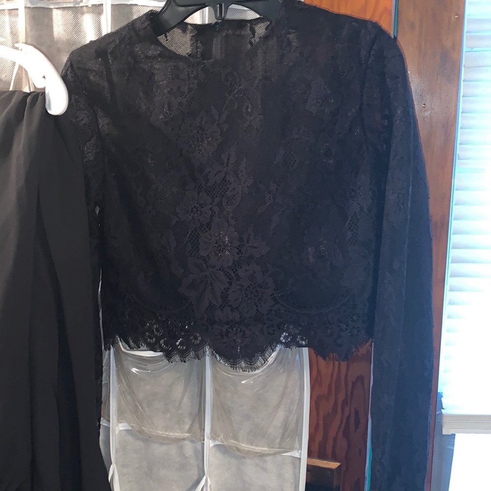Black 2-piece Prom Dress